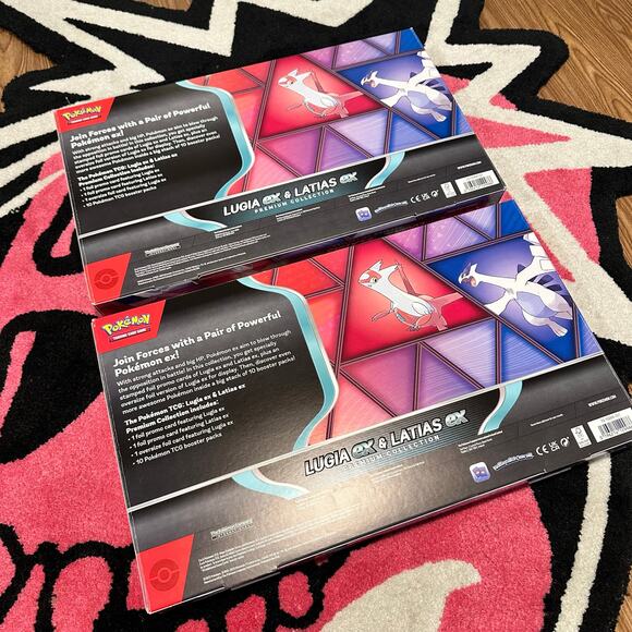 Lugia EX & Latias EX – Premium Collection – Pokémon Promo Lot of 2 – As Pictured - Picture 5 of 6